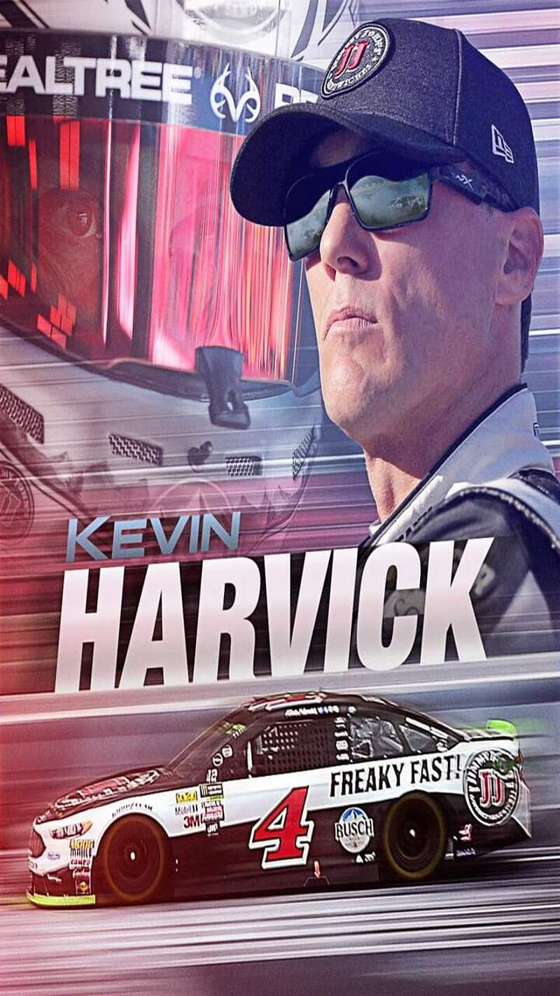 Kevin Harvick , car, nascar, racing, HD phone wallpaper
