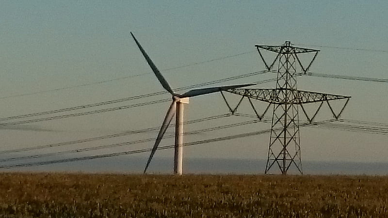 Energy, Wind turbine, Pylon, Technology, HD wallpaper