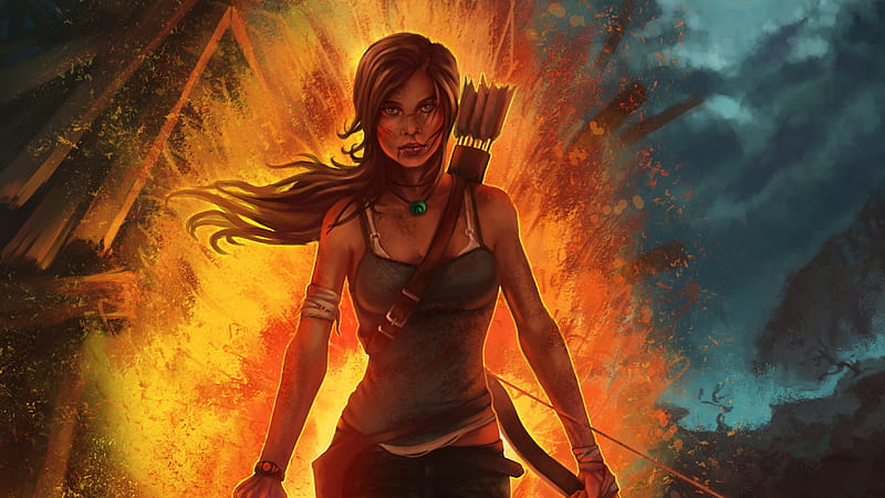 Tomb Raider Artworks, tomb-raider, lara-croft, artwork, artist, digital-art, HD wallpaper
