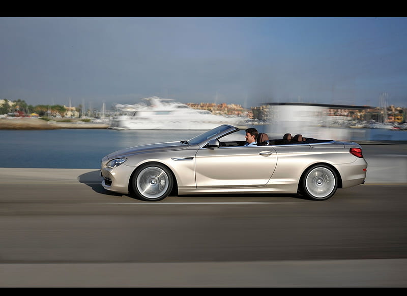 BMW 650i Convertible (2012) - Side, car, HD wallpaper | Peakpx