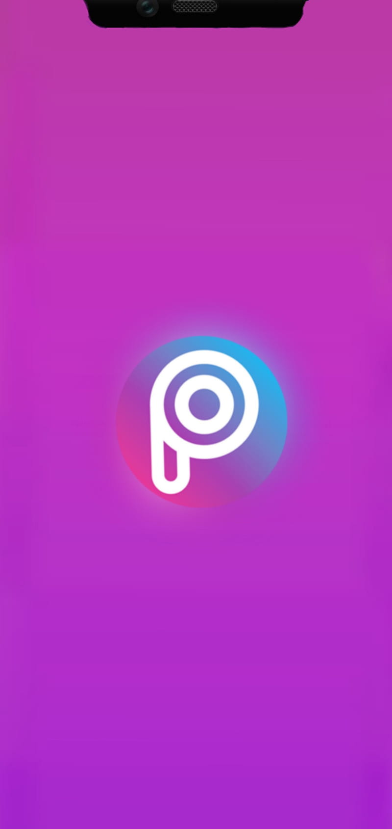PicsArt , led, lock, locked, logo, phone, play, station, theme, up, white, HD phone wallpaper