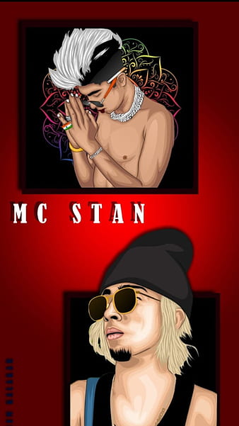 Mc stan 👽👽🗡️  Rapper art, Black wallpaper iphone dark, Swag wallpaper