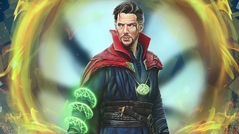 Doctor Strange Marvel Comic Art , doctor-strange, superheroes, artist, artwork, digital-art, HD wallpaper