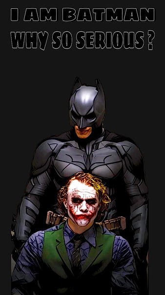 Batman and joker, batman, batman dark knight, christian bale, dark, dc  comics, HD phone wallpaper | Peakpx