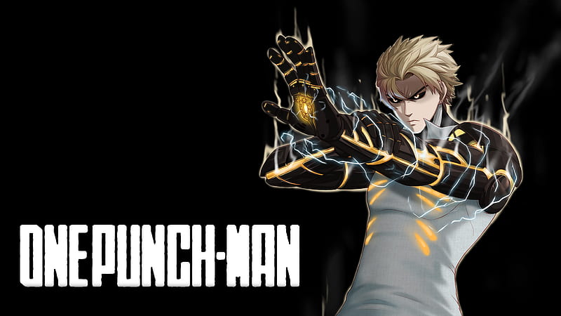One Punch Man, Amoled, Black And White, Hd Phone Wallpaper | Peakpx