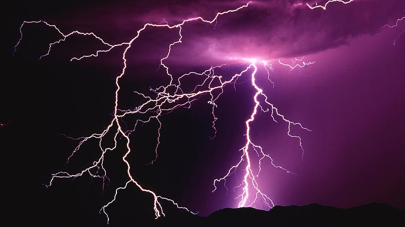 Thunder Roars, lightning, thunder, sky, storm, Firefox Persona theme, HD wallpaper