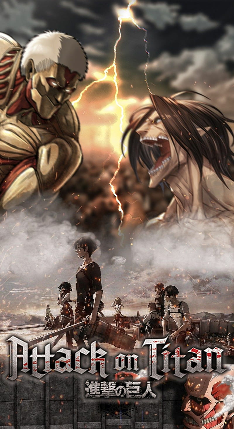 Attack On Titan Wallpaper 4K Phone Trick  Shingeki no kyojin, Anime,  Planos de fundo