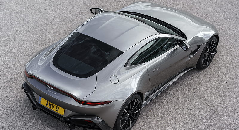 2019 Aston Martin Vantage (Tungsten Silver) - Top , car, HD wallpaper
