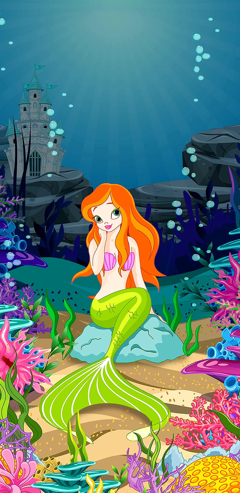 Little Mermaid Girl, HD Cute, 4k Wallpapers, Images, Backgrounds, Photos  and Pictures