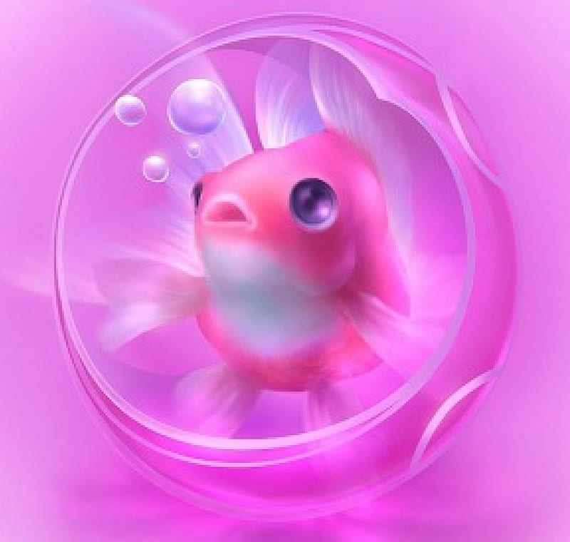 Anime Original Aquarium Fish Girl Water Bubble Wallpaper | Anime art  beautiful, Underwater art, Anime background
