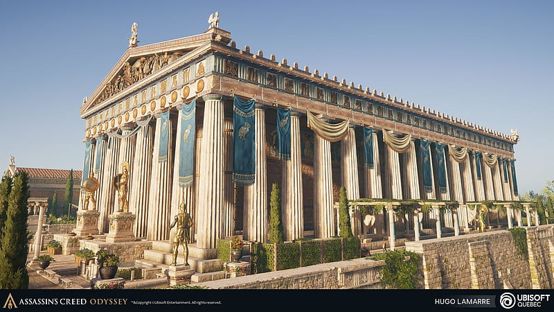 Idea By Phanha K On Rome Greece. Ancient Greece Architecture, Temple of Artemis, HD wallpaper