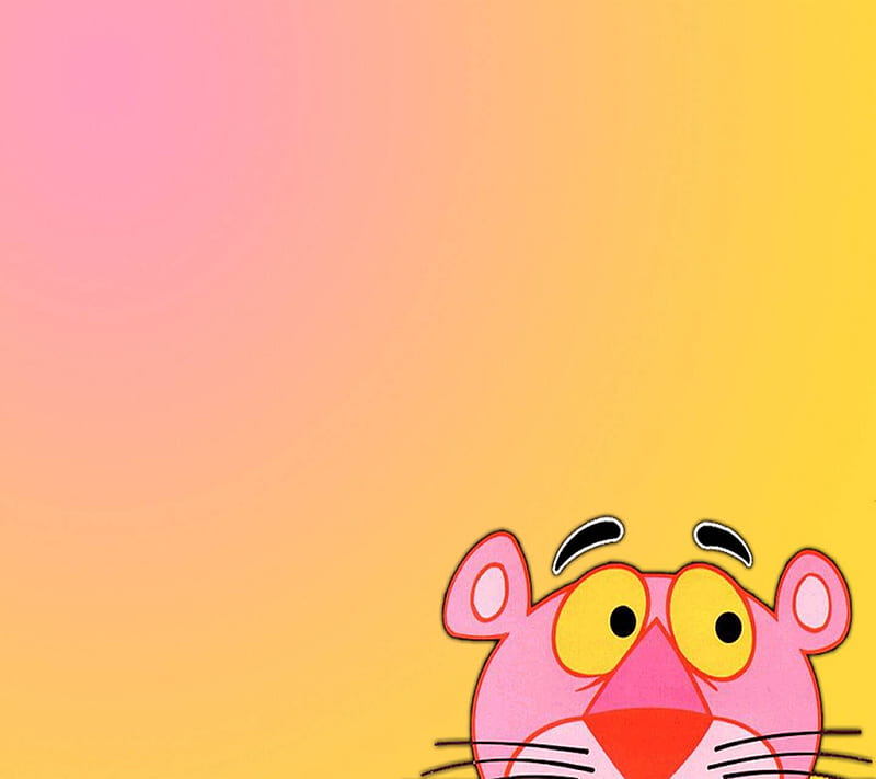 Pink Panther, cartoon, cute, funny, HD wallpaper