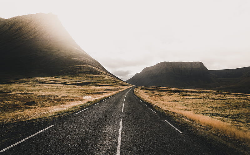 Road, Iceland Ultra, Europe, Iceland, Travel, Journey, Road, Long, gloomy,  HD wallpaper | Peakpx