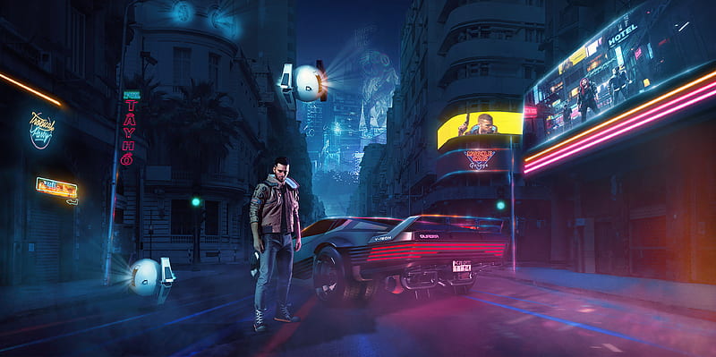 Cyberpunk Car Aesthetic Wallpapers - Best HD Game Wallpapers