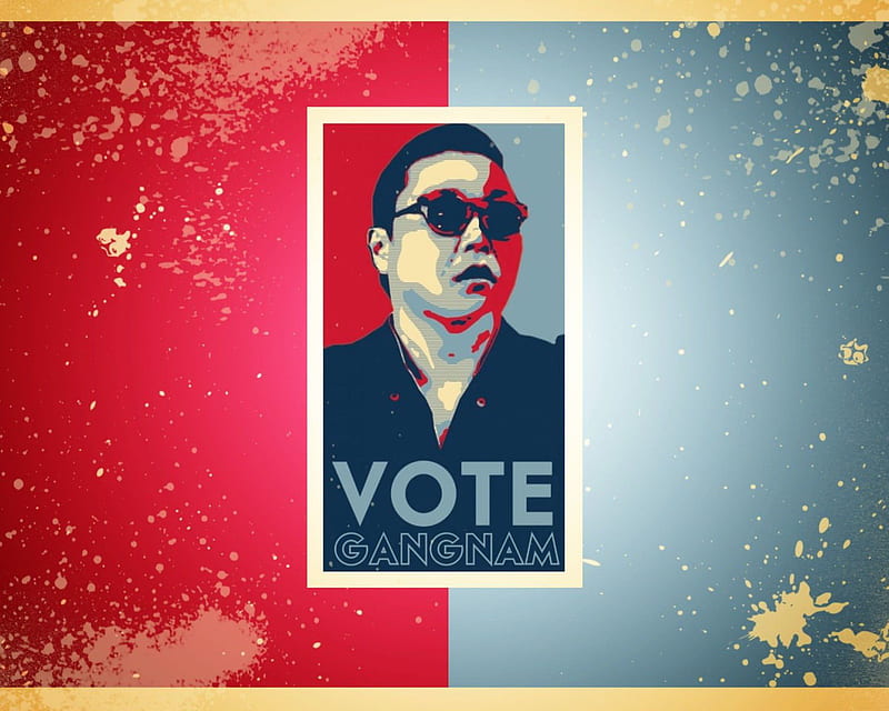 Vote Gangnam Style, gangnam style, vote, HD wallpaper