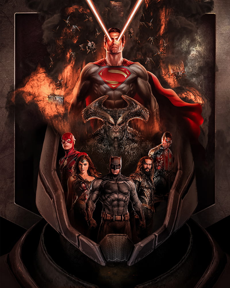 Justice League Synder Cut Fan Key Art, HD phone wallpaper