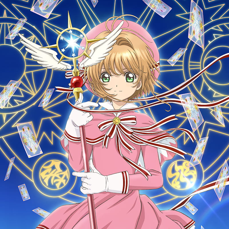 Download wallpapers Card Captor Sakura, Sakura Kinomoto, Japanese manga,  anime characters for desktop free. Pictures for desktop free