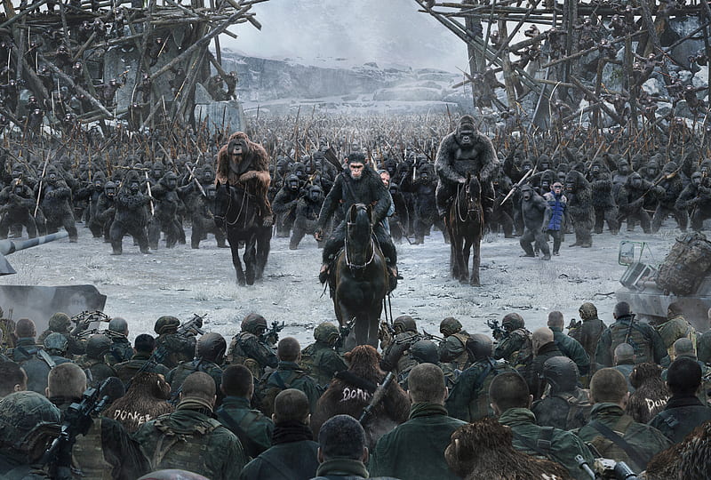 War For The Planet Of The Apes, war-for-the-planet-of-the-apes, 2017-movies, movies, HD wallpaper