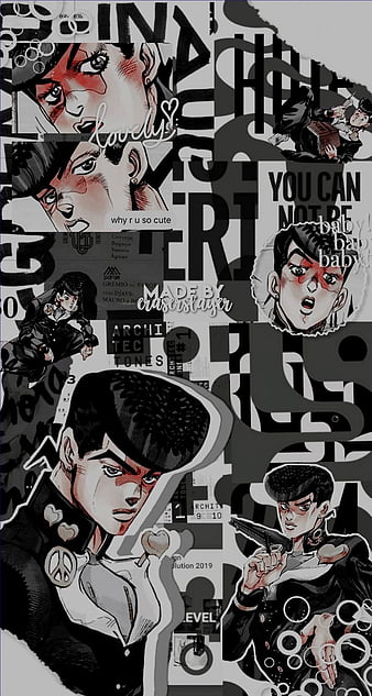 Wallpaper Hoe. on Tumblr: Jojo World Wallpapers: ☆Josuke Higashikata☆ Part:  1, 2, 3, 4, 5, & 6