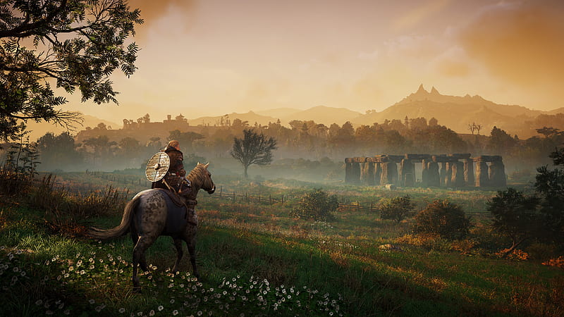 Assassin's Creed Valhalla Landscape, HD wallpaper