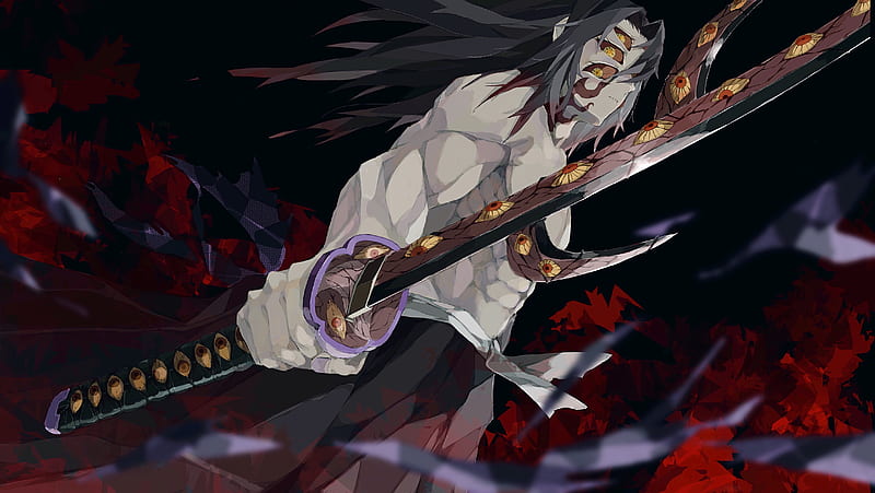 Anime, Demon Slayer: Kimetsu No Yaiba, Kokushibo (Demon Slayer), HD wallpaper