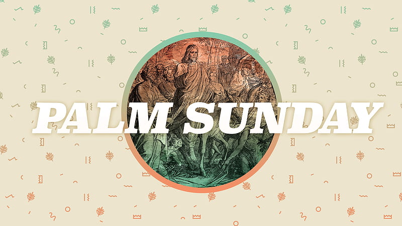 Palm Sunday, donkey, Jesus Christ, Jerusalem, The Son of God, Sunday,  crowns, HD wallpaper | Peakpx
