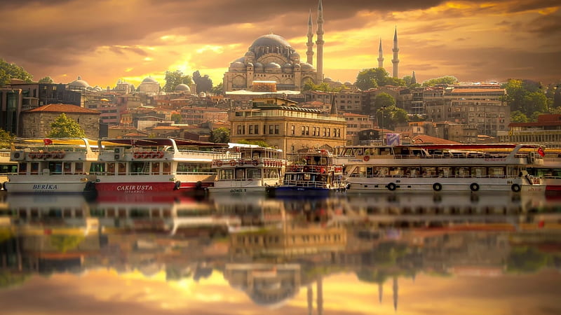 Blue Mosque, monument, church, istanbul, turkey, temple, religion, HD wallpaper