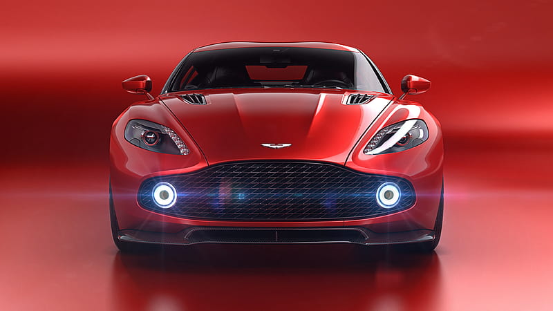 Aston Martin Zagato 2016, aston-martin, carros, concept-cars, red, HD wallpaper