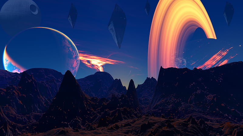 star wars planet background