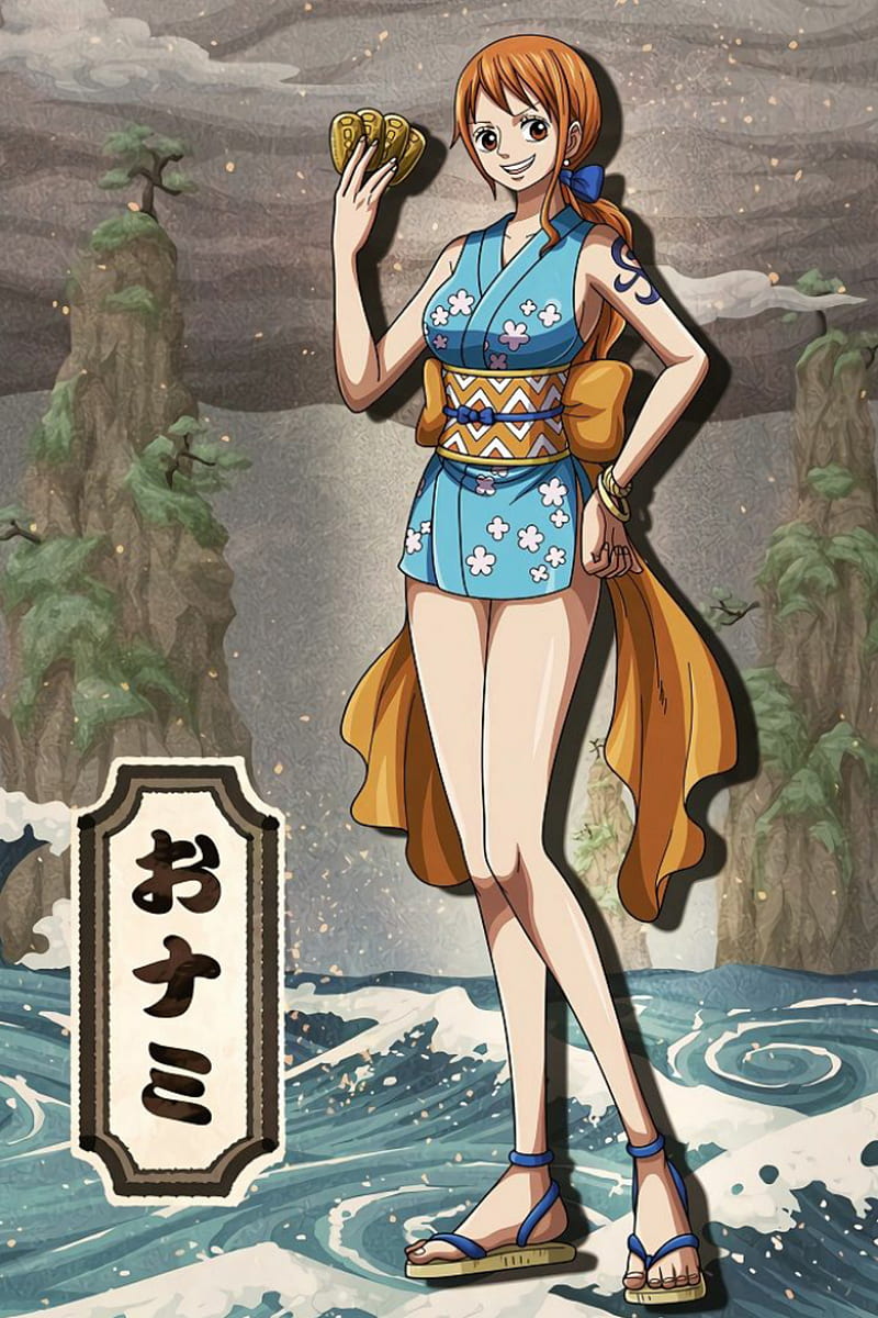 Nami wano, Anime, One piece, HD phone wallpaper