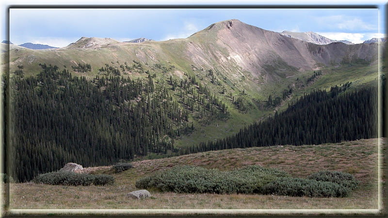 Colorado Rockies, Colorado, mountains, peaks, alpine meadow, Rockies, alpine, HD wallpaper