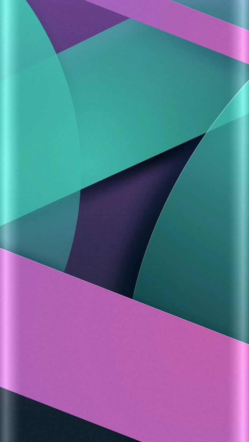Abstract, edge style, green, pink, purple, s7, s8, HD phone wallpaper