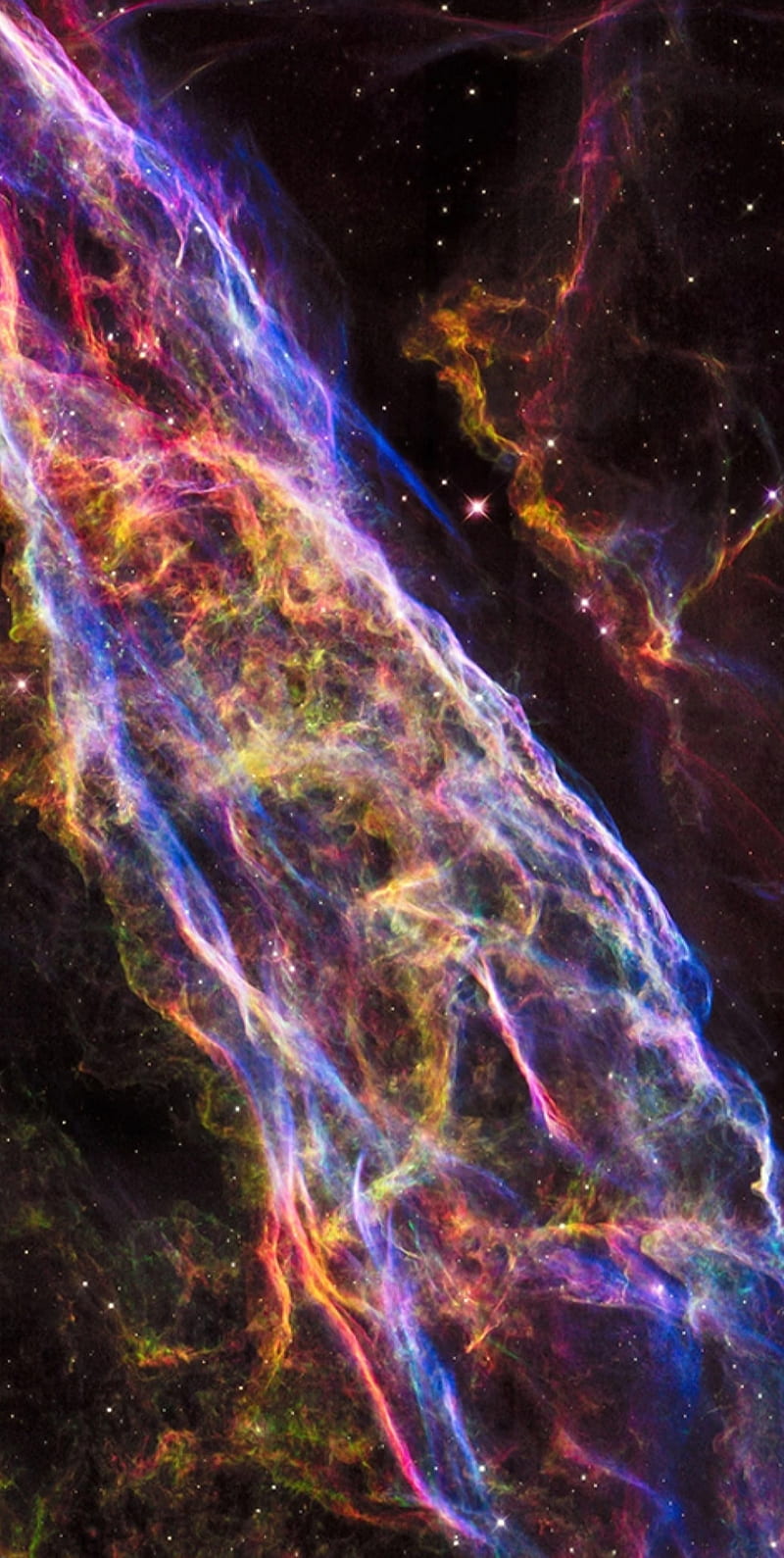 Veil Nebula, nebula, space, star, HD phone wallpaper