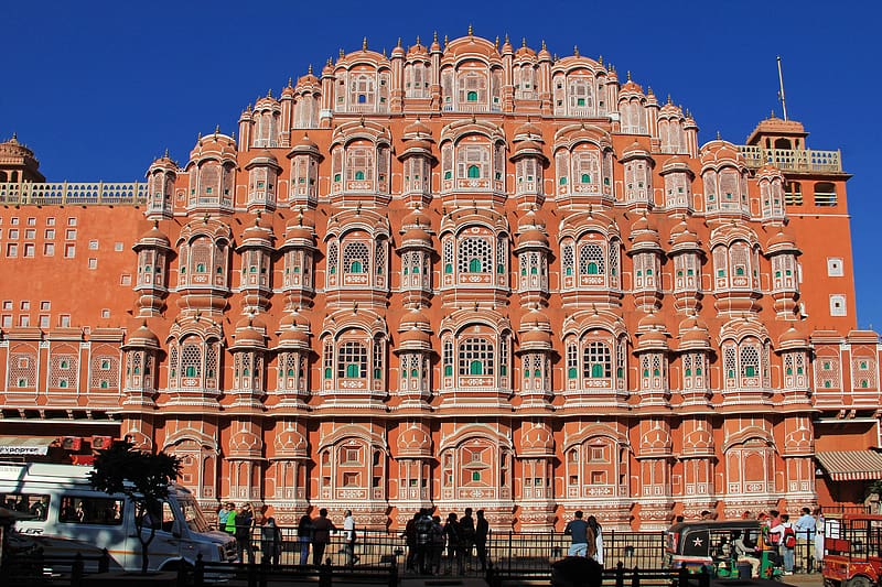 Mahal Palace, Jaipur, architecture, india, jaipur, palace, HD wallpaper