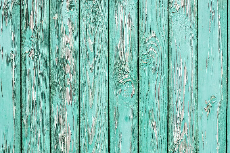 teal wooden pallets, HD wallpaper