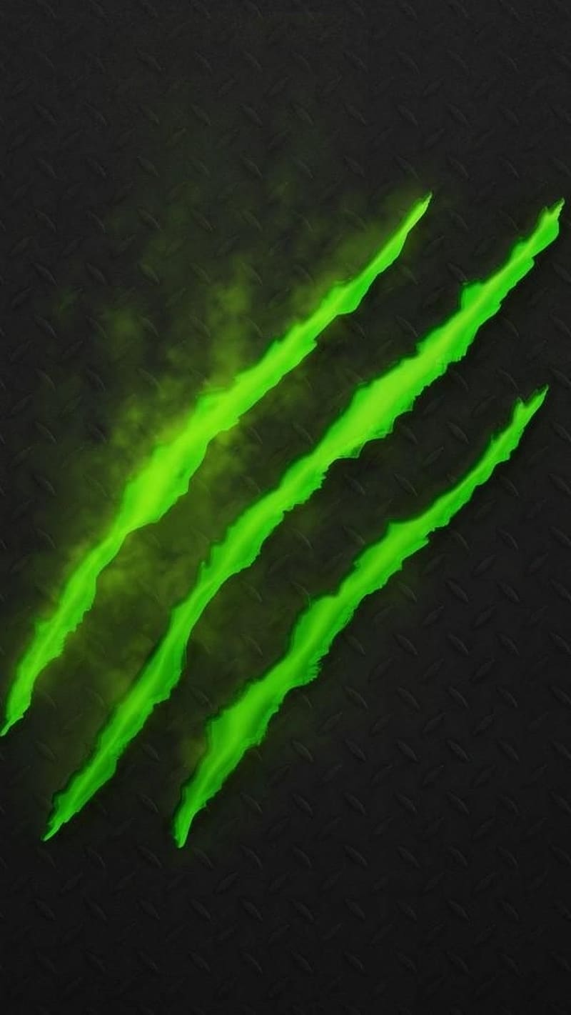 Monster Logo With Smoky Effect, monster, logo, smoky effect, energy drink, HD phone wallpaper