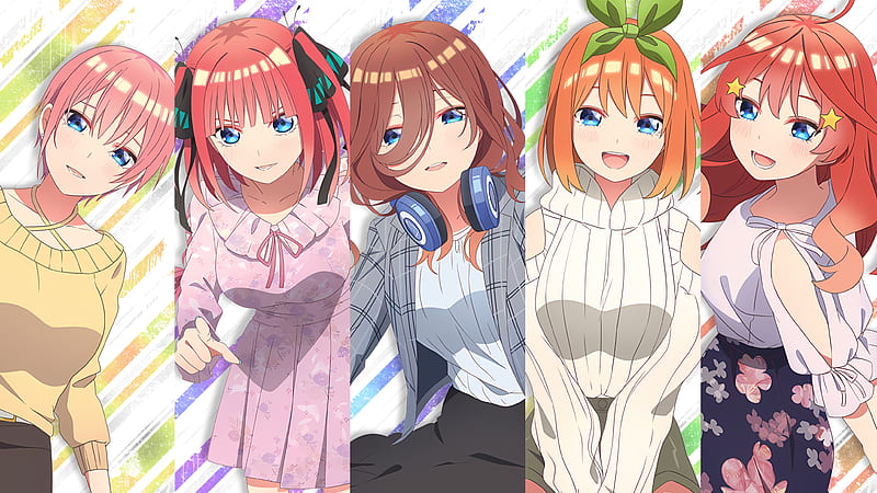 Anime, The Quintessential Quintuplets, HD wallpaper