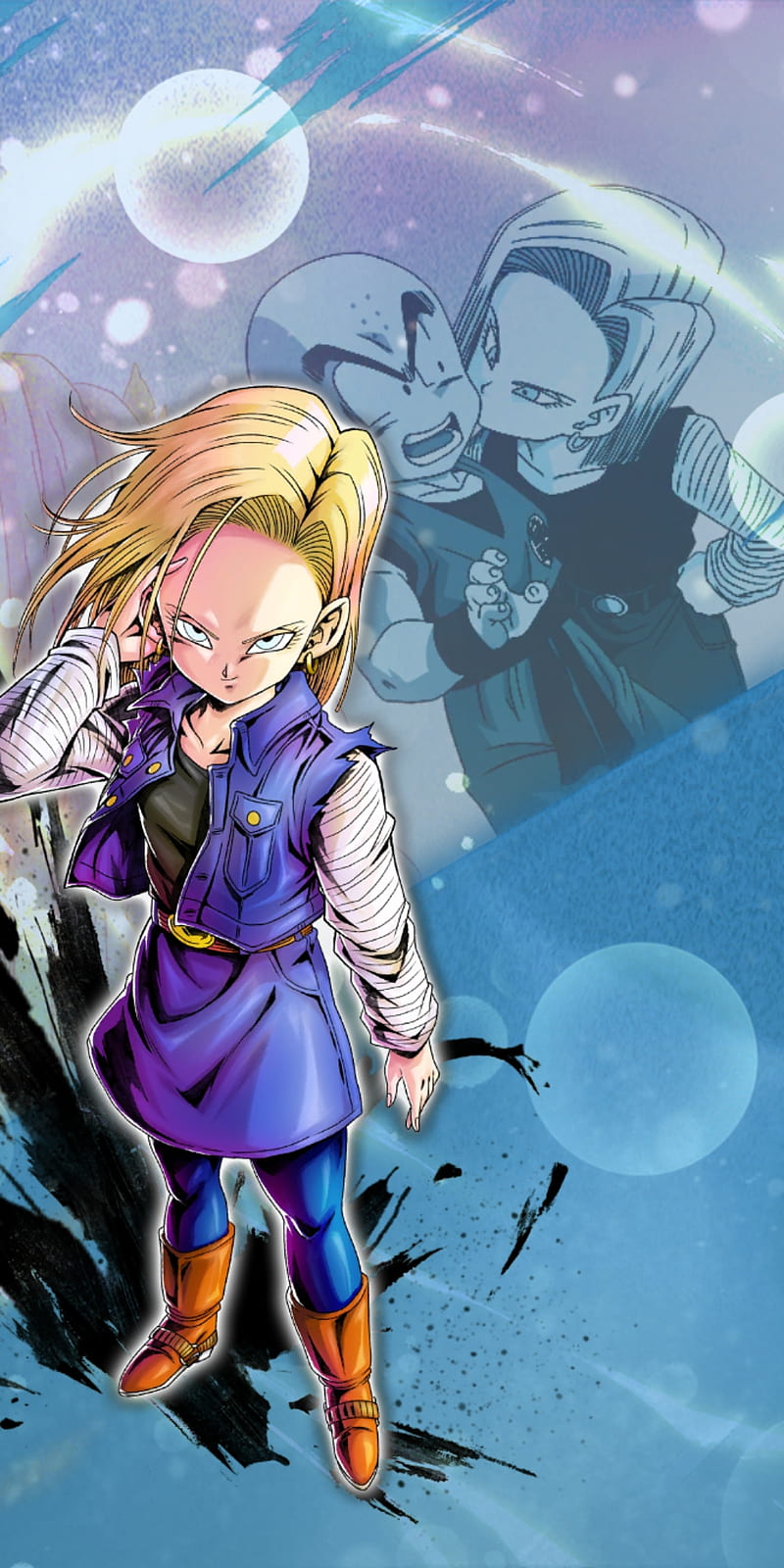 Android 18, dragon, dragon ball, HD phone wallpaper | Peakpx