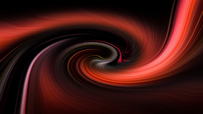 Spiral Motion Red , abstract, artist, artwork, digital-art, HD wallpaper