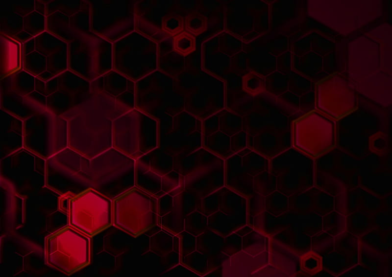 Poly tri deep red Matrix, polygons, art, structure, backgrounds, grids, fracture, HD wallpaper