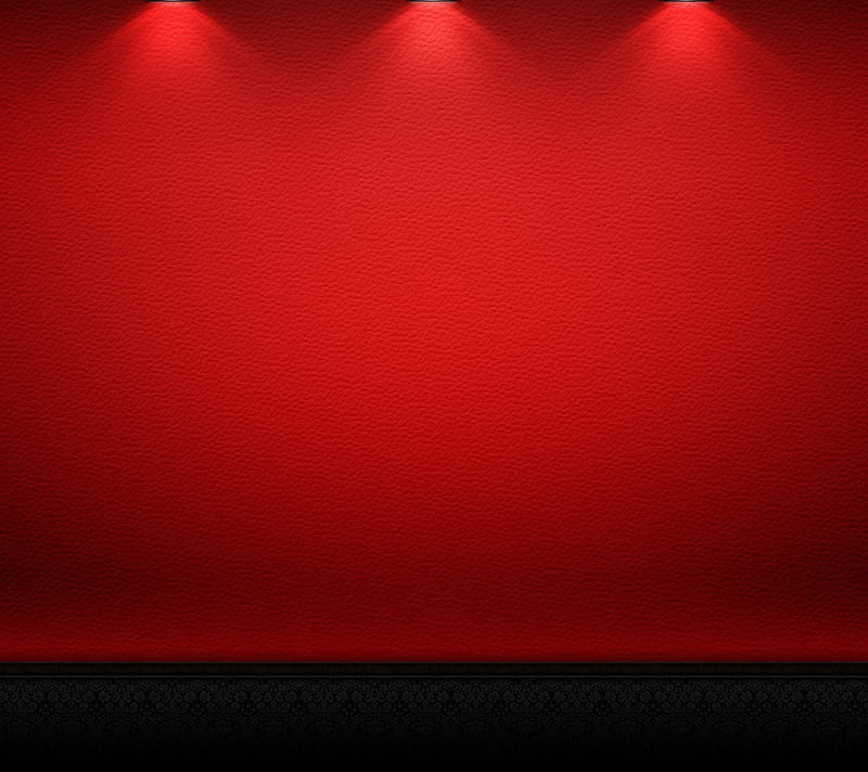 Red Leather, spotlight, HD wallpaper