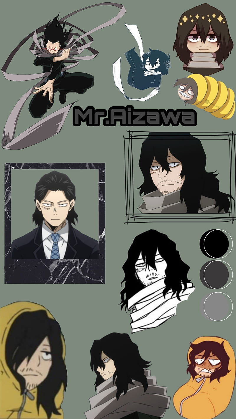 Mha Aizawa, mr aizawa, my hero academia, HD phone wallpaper