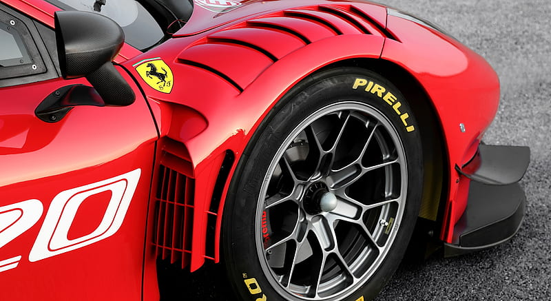 2020 Ferrari 488 GT3 EVO - Wheel , car, HD wallpaper
