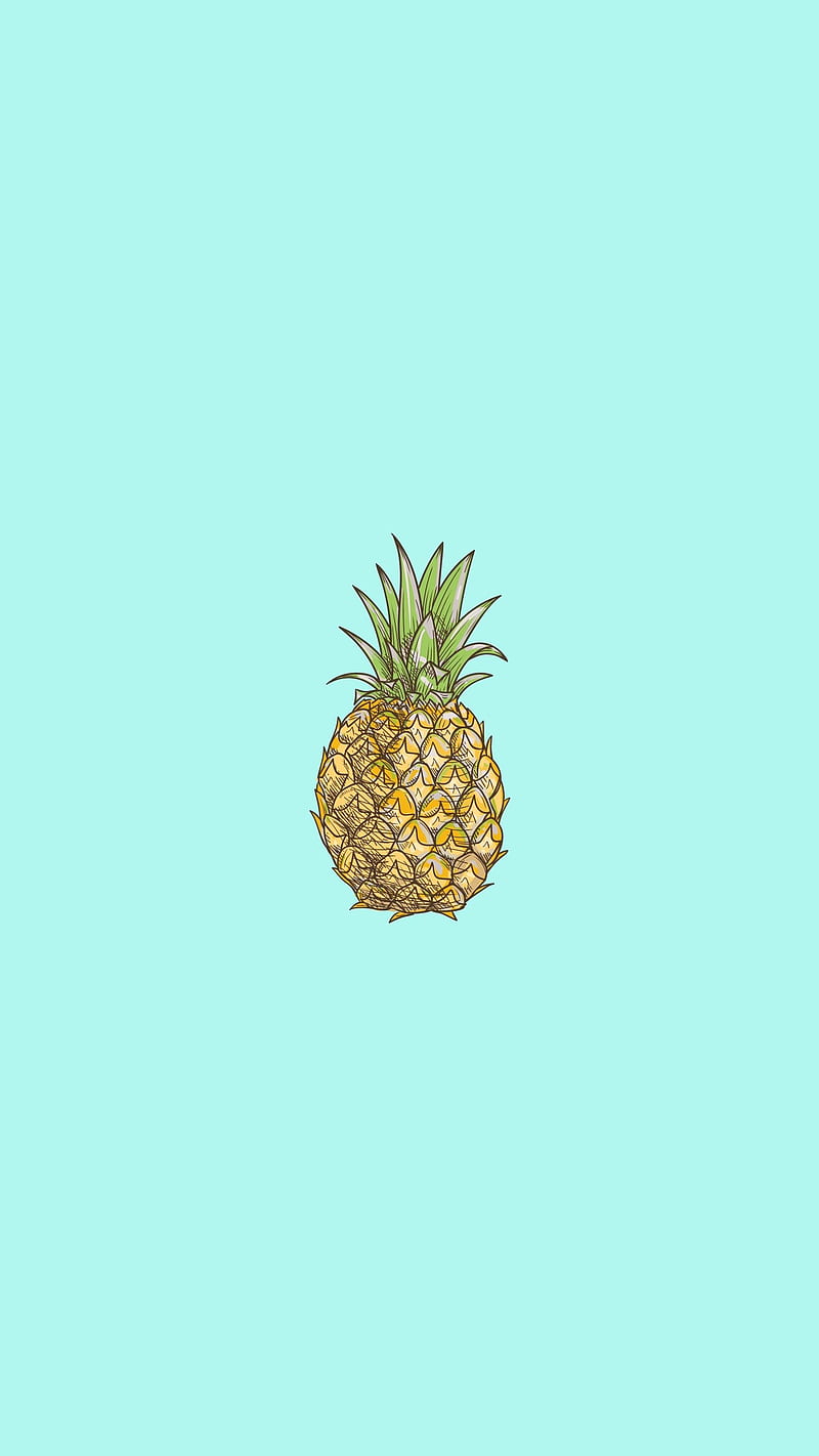Cool Pineapple , Hawaii vibes, Hawaiian cool art, aloha beach, exotic fruits Ananas, fruit illustration, imagination, summer time, trendy girly , tropical vibes, HD phone wallpaper