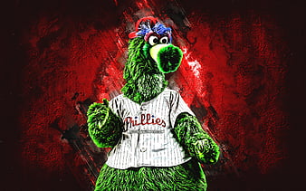 Phillie Phanatic Art, Phillies Home Decor