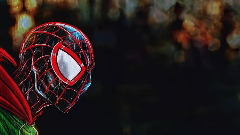 Spiderman Sketch Art , spiderman, superheroes, artist, artwork, digital-art, dark, black, HD wallpaper