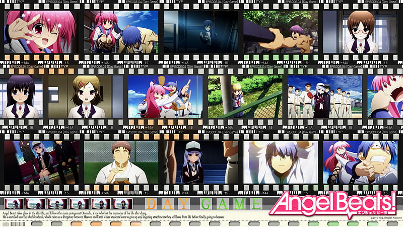 Angel Beats, kanade, yui, anime, HD wallpaper
