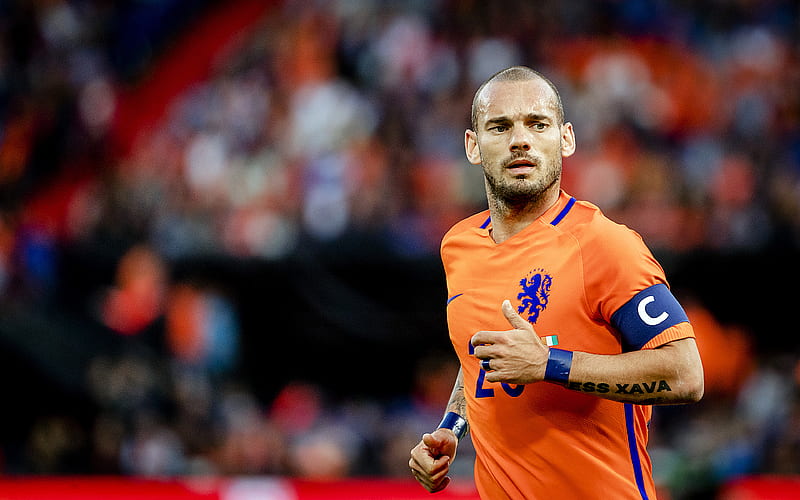 Wesley Sneijder soccer, footballers, Dutch National Team, midfielder, HD wallpaper