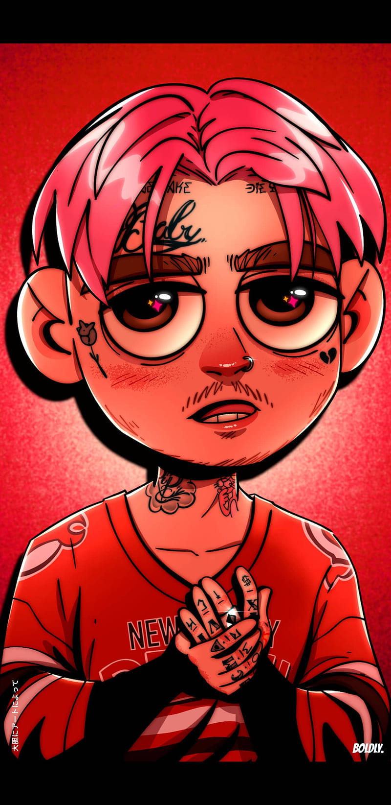 Download Lil Peep Digital Art Wallpaper