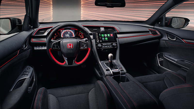 Honda Civic Type R Sport Line 2020 Interior, HD wallpaper